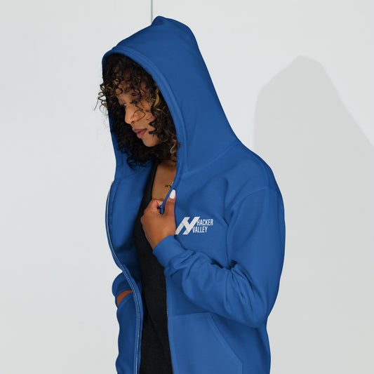 Hacker Valley Zip-Up Hoodie