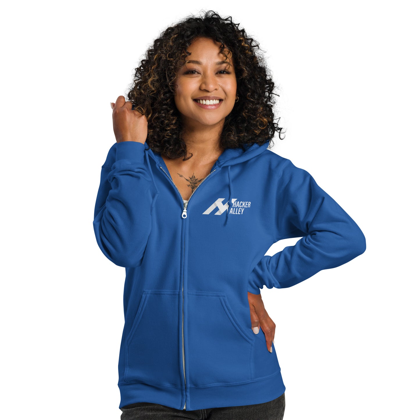 Hacker Valley Zip-Up Hoodie