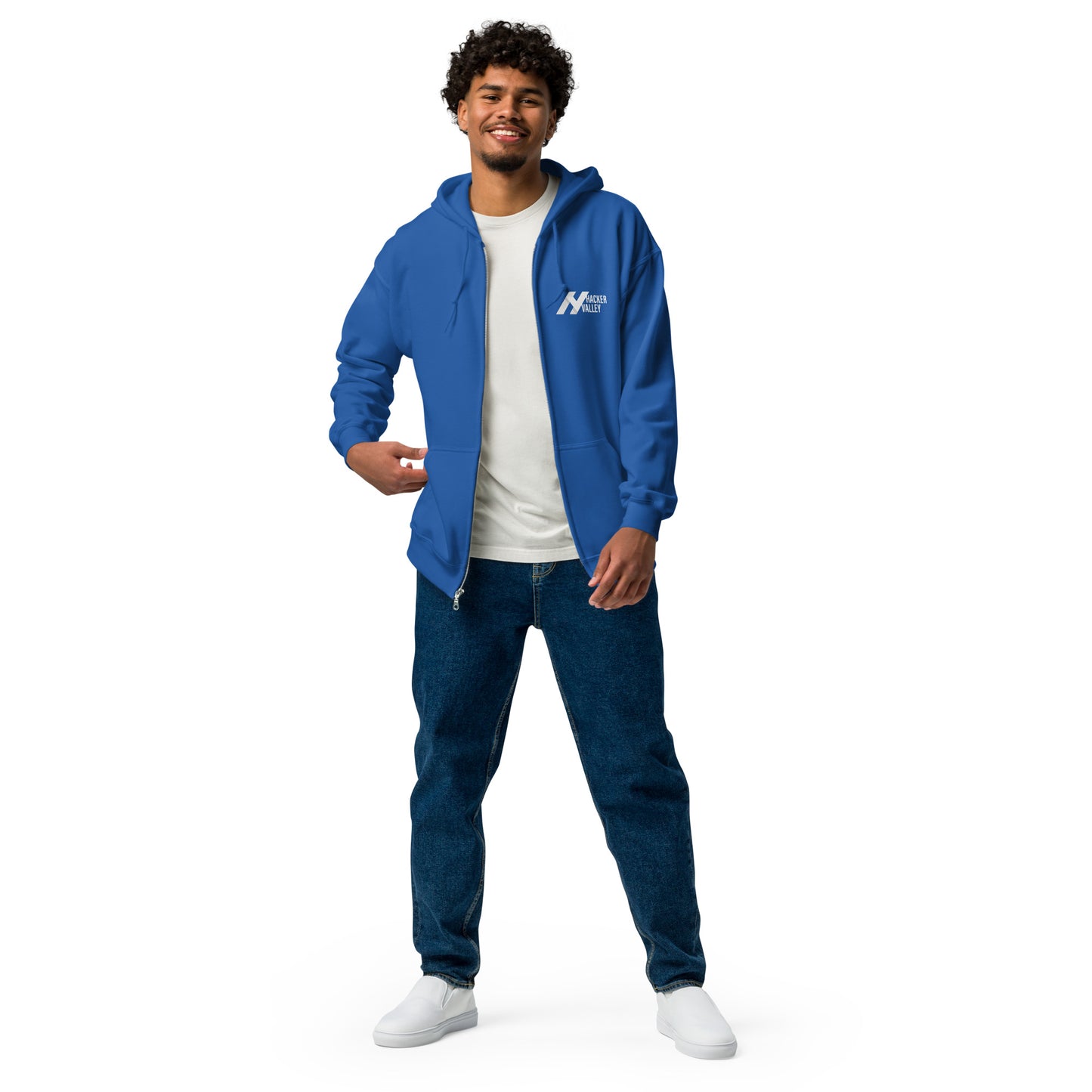 Hacker Valley Zip-Up Hoodie