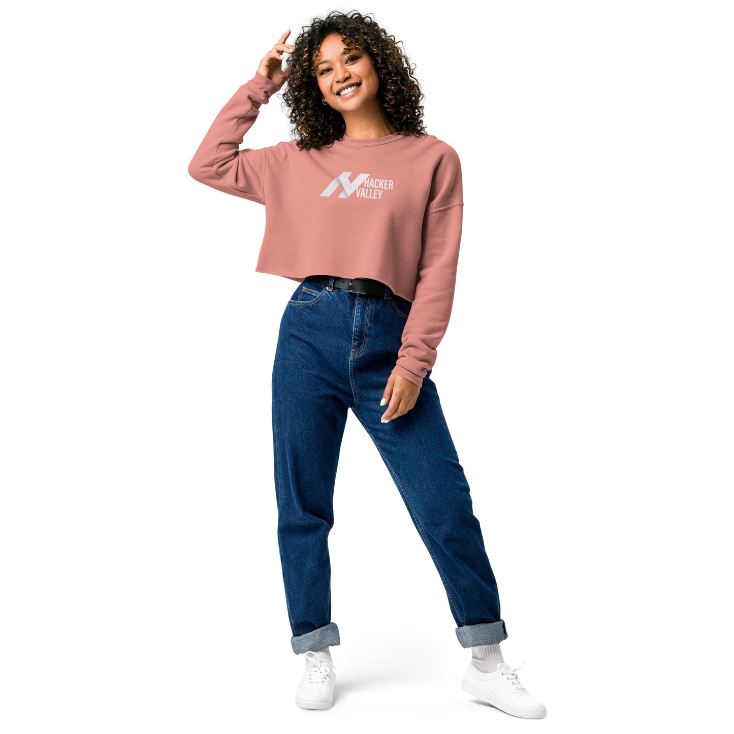 Stealth Mode Crop Sweatshirt